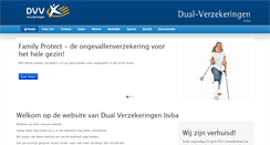 Desktop Screenshot of dualverzekeringen.be